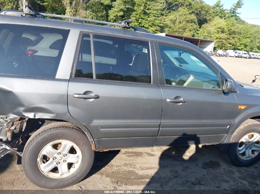 2008 Honda Pilot Vp VIN: 5FNYF18208B042369 Lot: 43199965