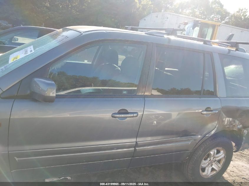 2008 Honda Pilot Vp VIN: 5FNYF18208B042369 Lot: 43199965