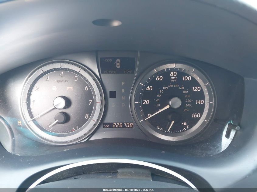 2008 Lexus Es 350 VIN: JTHBJ46G282245771 Lot: 43199986