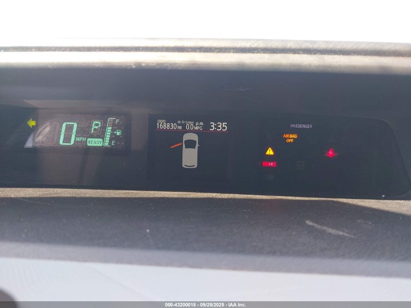 2012 Toyota Prius C Two VIN: JTDKDTB36C1019012 Lot: 43200018