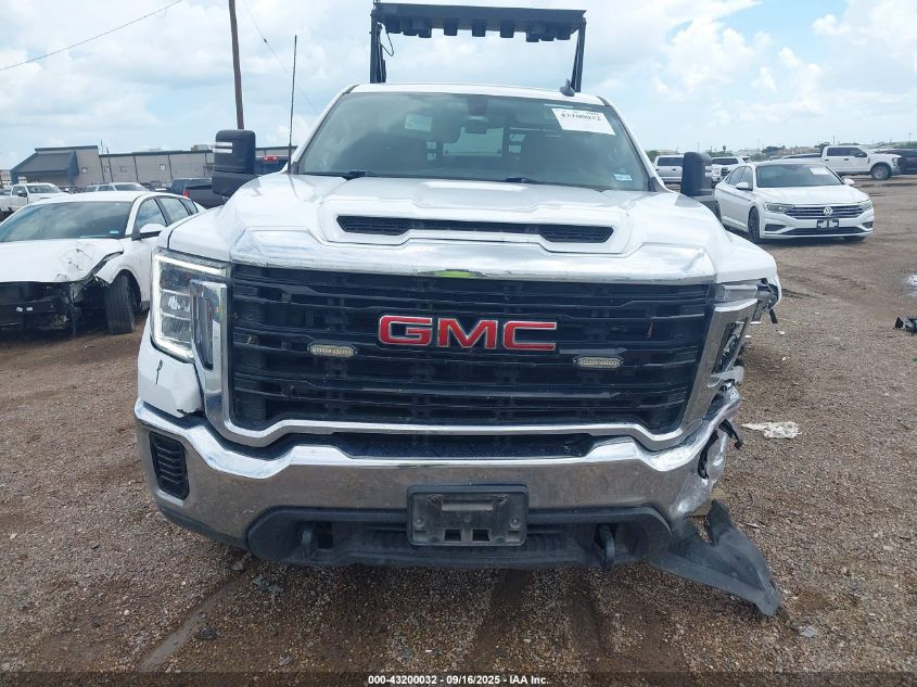 2022 GMC Sierra 2500Hd 4Wd Long Bed Pro VIN: 1GT49LE75NF352283 Lot: 43200032
