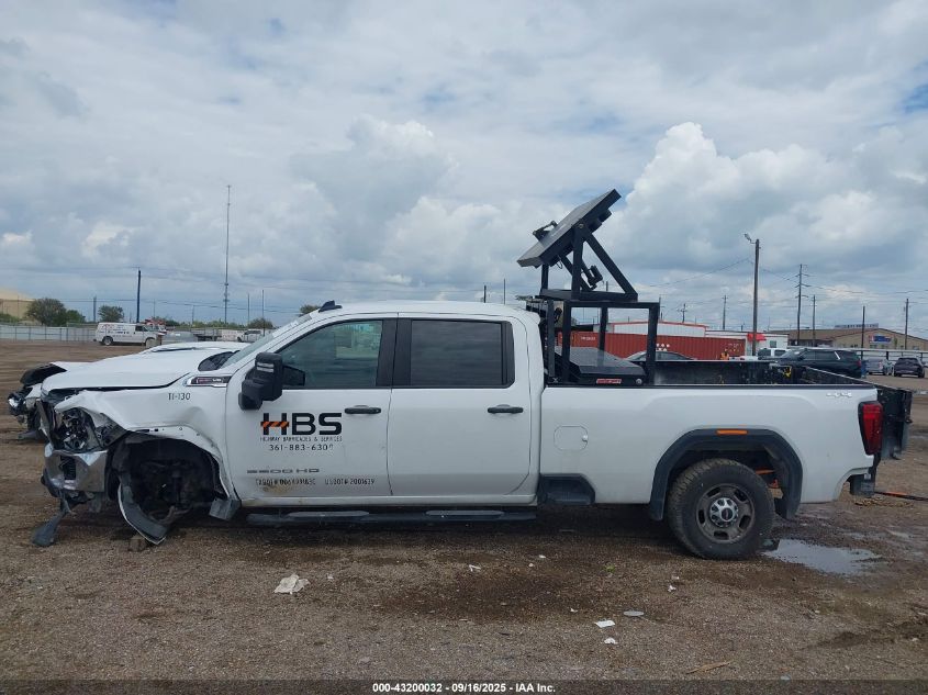 2022 GMC Sierra 2500Hd 4Wd Long Bed Pro VIN: 1GT49LE75NF352283 Lot: 43200032