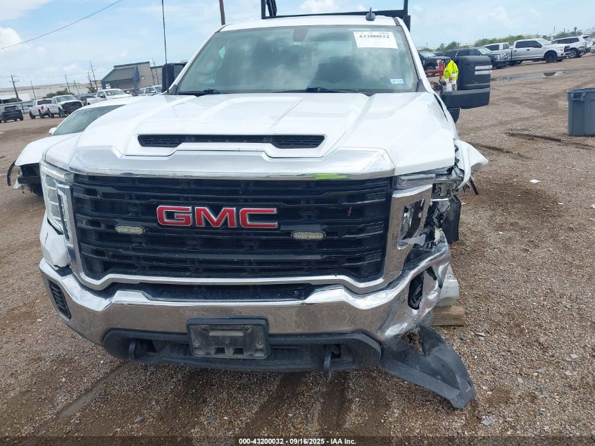 2022 GMC Sierra 2500Hd 4Wd Long Bed Pro VIN: 1GT49LE75NF352283 Lot: 43200032