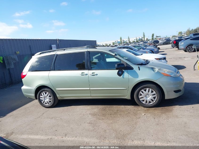 2008 Toyota Sienna Le VIN: 5TDZK23C28S151790 Lot: 43200190
