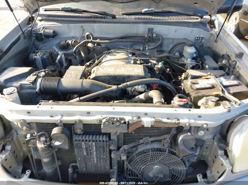 2002 Toyota Sequoia Sr5 V8 VIN: 5TDZT34A22S114438 Lot: 43200195