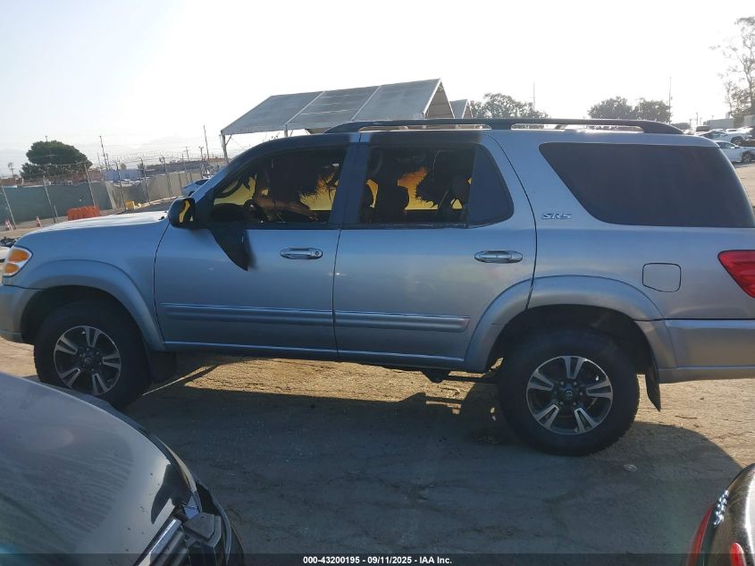 2002 Toyota Sequoia Sr5 V8 VIN: 5TDZT34A22S114438 Lot: 43200195
