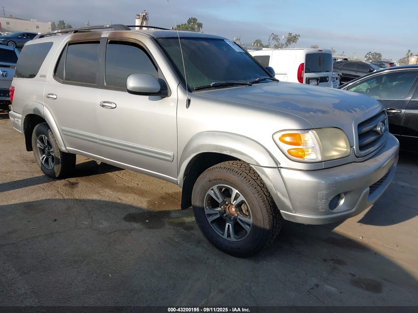 5TDZT34A22S114438 2002 Toyota Sequoia Sr5 V8 auction photo 1