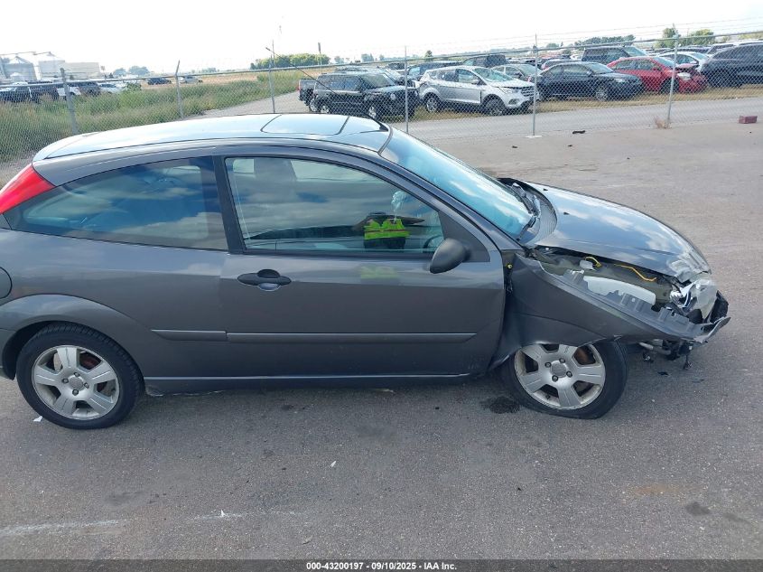 2006 Ford Focus Zx3 VIN: 1FAFP31N16W157050 Lot: 43200197