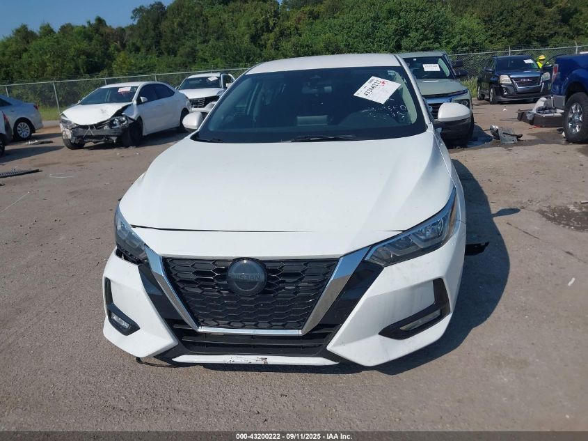 2021 Nissan Sentra Sv Xtronic Cvt VIN: 3N1AB8CV1MY329650 Lot: 43200222