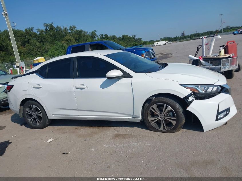 2021 Nissan Sentra Sv Xtronic Cvt VIN: 3N1AB8CV1MY329650 Lot: 43200222
