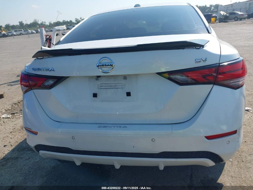 2021 Nissan Sentra Sv Xtronic Cvt VIN: 3N1AB8CV1MY329650 Lot: 43200222