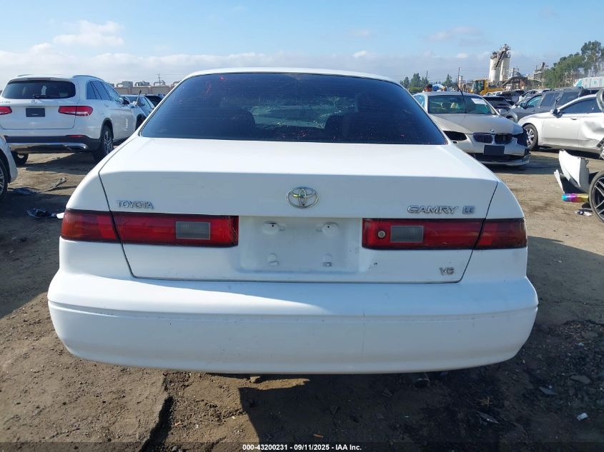 1999 Toyota Camry Le V6 VIN: JT2BF22K5X0174196 Lot: 43200231
