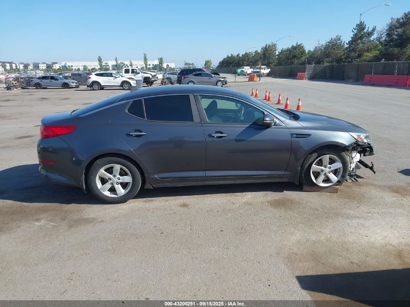 2015 Kia Optima Lx VIN: KNAGM4A72F5639785 Lot: 43200291