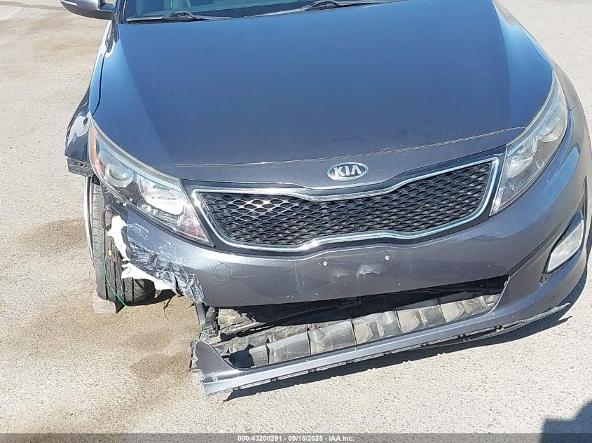 2015 Kia Optima Lx VIN: KNAGM4A72F5639785 Lot: 43200291