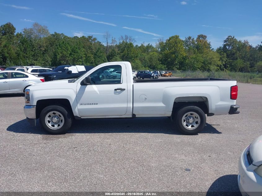 2018 Chevrolet Silverado 1500 Wt VIN: 1GCNCNEH9JZ224034 Lot: 43200345