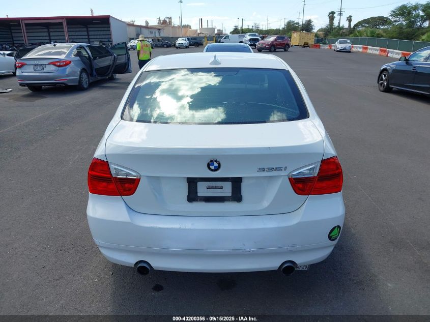 2007 BMW 335I VIN: WBAVB73527PA65675 Lot: 43200356