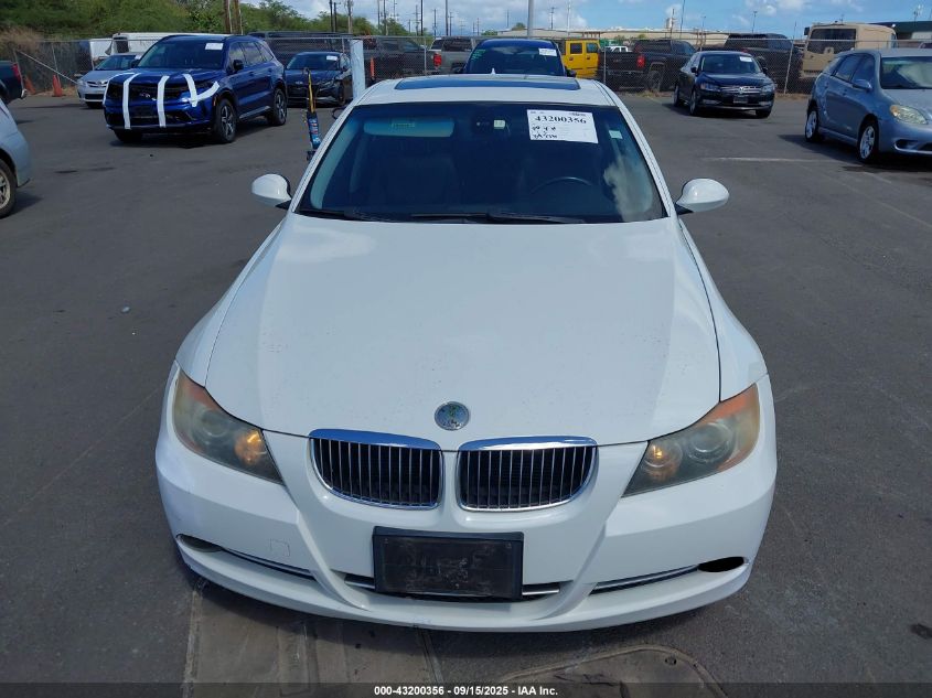2007 BMW 335I VIN: WBAVB73527PA65675 Lot: 43200356