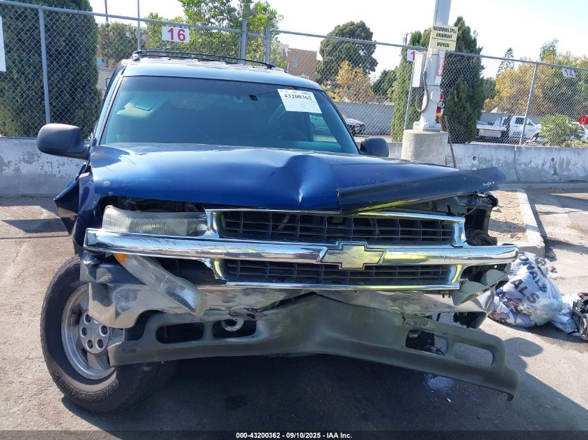 2001 Chevrolet Tahoe Ls VIN: 1GNEC13T91R203269 Lot: 43200362