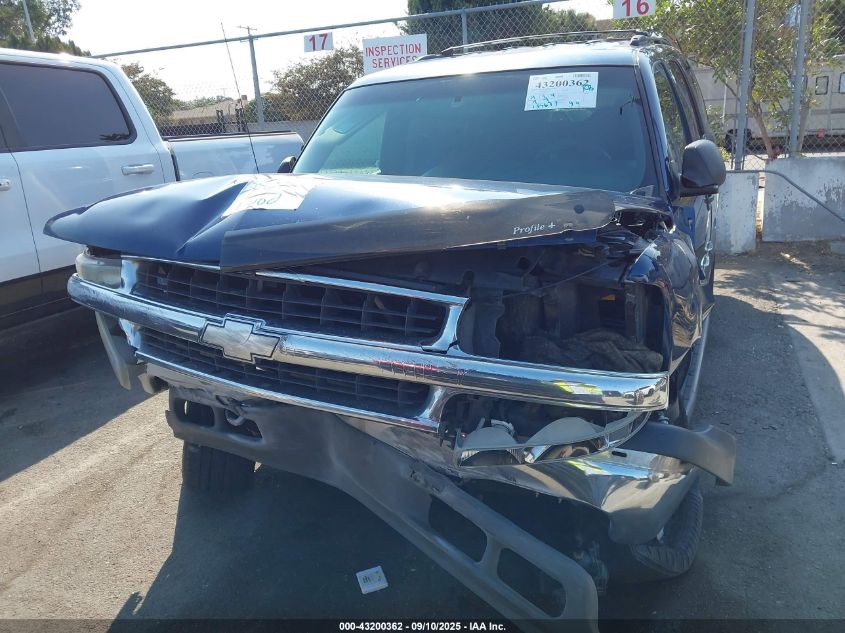 2001 Chevrolet Tahoe Ls VIN: 1GNEC13T91R203269 Lot: 43200362