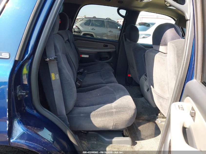 2001 Chevrolet Tahoe Ls VIN: 1GNEC13T91R203269 Lot: 43200362