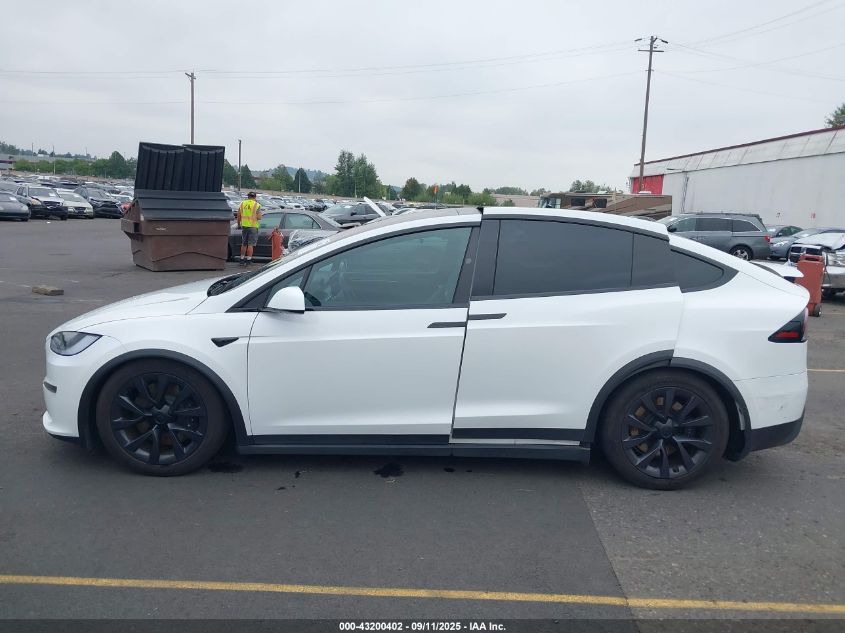 2023 Tesla Model X Dual Motor All-Wheel Drive/Standard Range VIN: 7SAXCDE52PF415188 Lot: 43200402