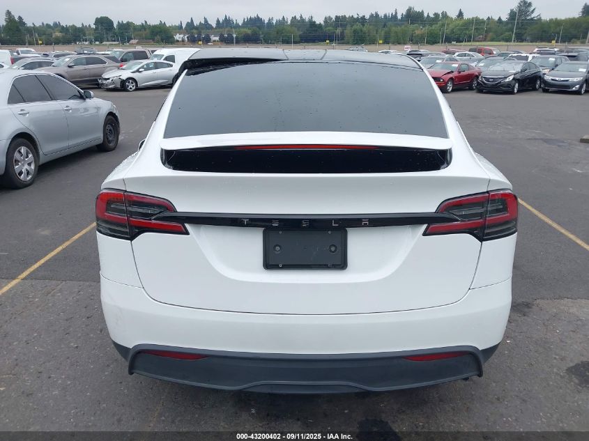 2023 Tesla Model X Dual Motor All-Wheel Drive/Standard Range VIN: 7SAXCDE52PF415188 Lot: 43200402