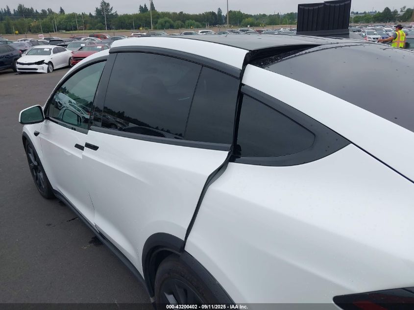 2023 Tesla Model X Dual Motor All-Wheel Drive/Standard Range VIN: 7SAXCDE52PF415188 Lot: 43200402