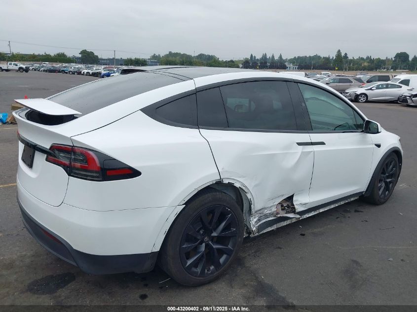 2023 Tesla Model X Dual Motor All-Wheel Drive/Standard Range VIN: 7SAXCDE52PF415188 Lot: 43200402