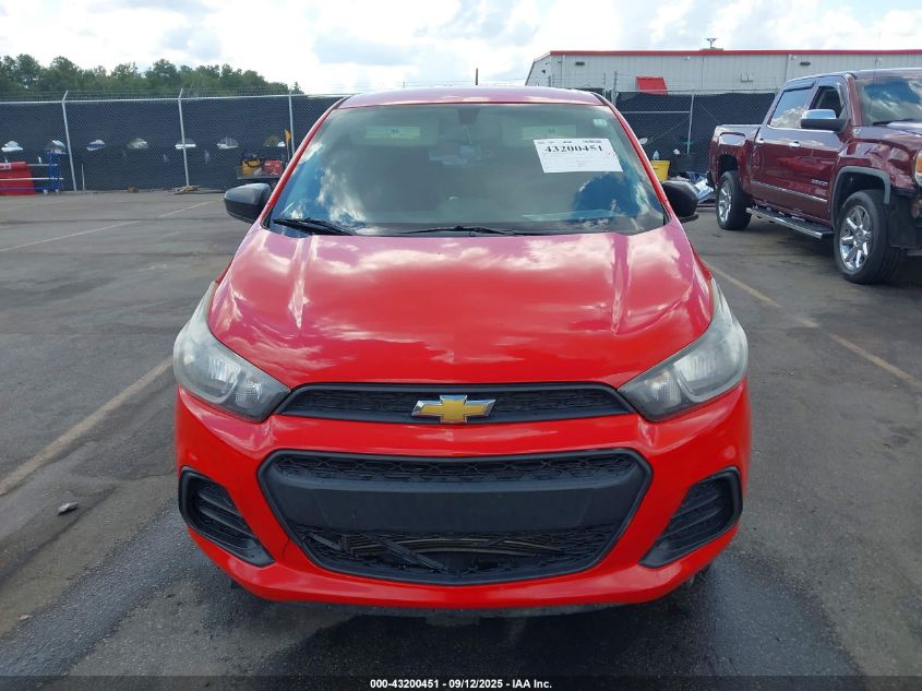 2017 Chevrolet Spark Ls Cvt VIN: KL8CB6SA8HC770837 Lot: 43200451