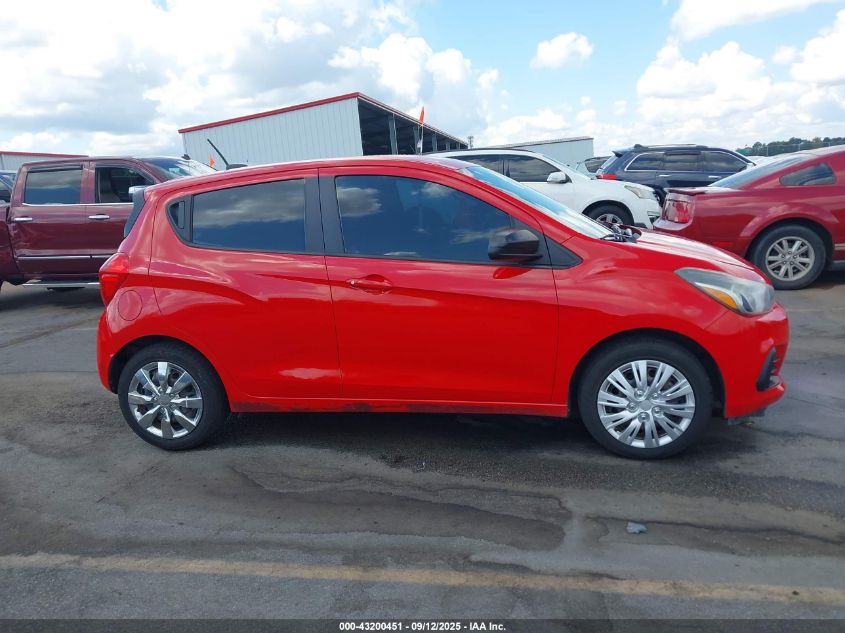 2017 Chevrolet Spark Ls Cvt VIN: KL8CB6SA8HC770837 Lot: 43200451