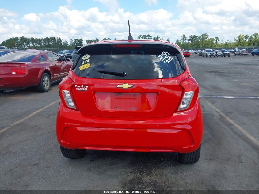 2017 Chevrolet Spark Ls Cvt VIN: KL8CB6SA8HC770837 Lot: 43200451