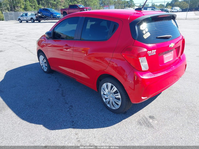 Vin: kl8cb6sa8hc770837, lot: 43694889, chevrolet spark ls cvt 20173