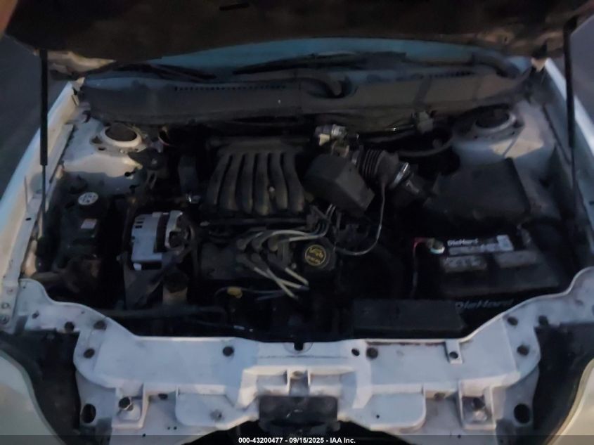 2001 Mercury Sable Gs VIN: 1MEFM50U31G635185 Lot: 43200477