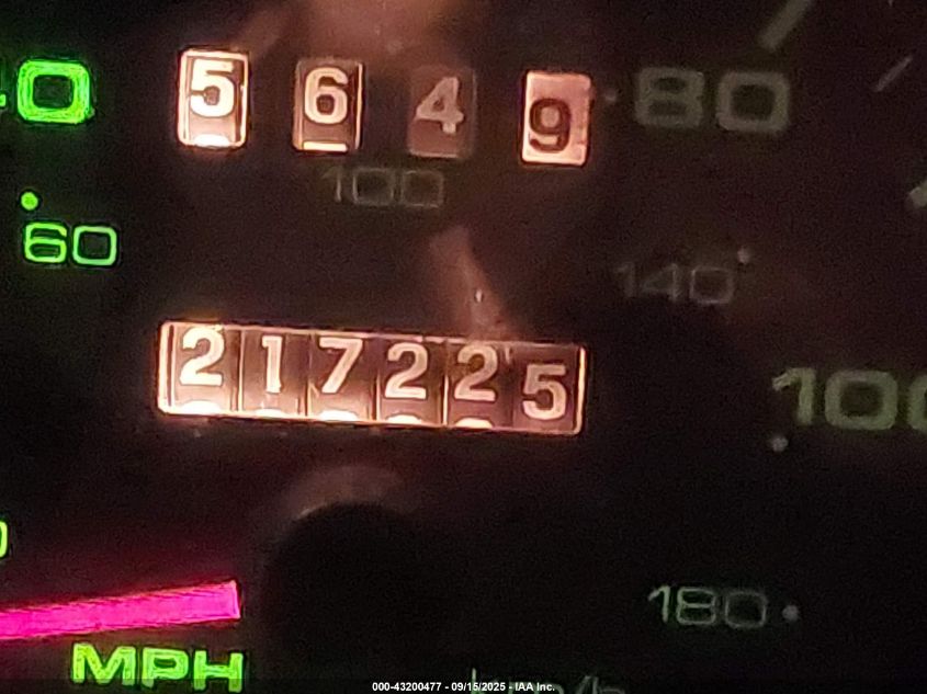 2001 Mercury Sable Gs VIN: 1MEFM50U31G635185 Lot: 43200477