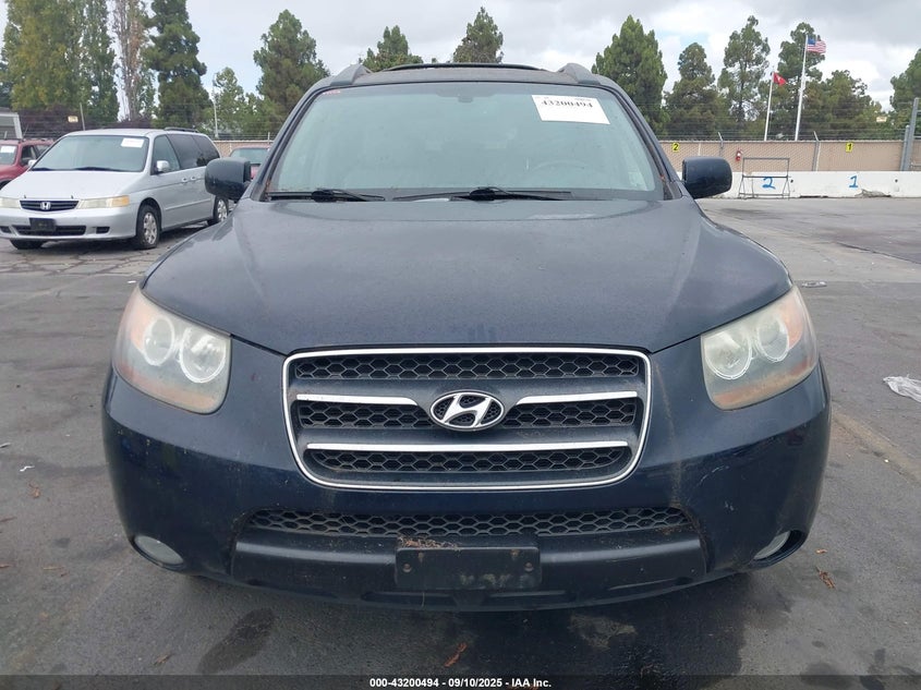2007 Hyundai Santa Fe Limited/Se VIN: 5NMSH13E27H088669 Lot: 43200494