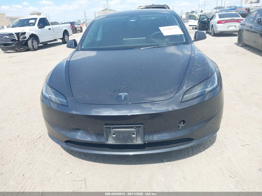 2024 Tesla Model 3 Long Range Dual Motor All-Wheel Drive VIN: 5YJ3E1EB2RF734944 Lot: 43200515