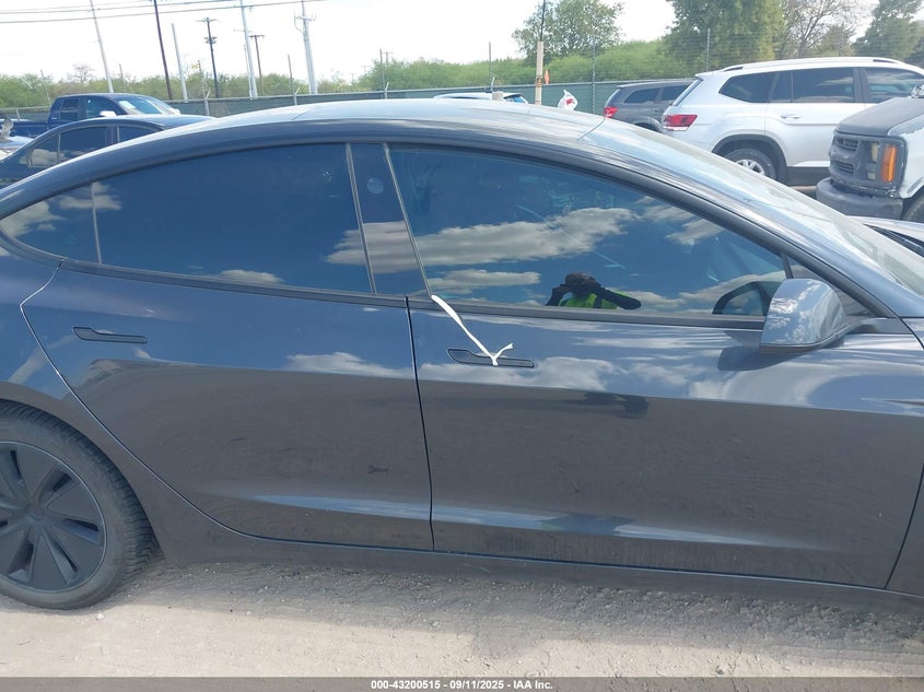 2024 Tesla Model 3 Long Range Dual Motor All-Wheel Drive VIN: 5YJ3E1EB2RF734944 Lot: 43200515