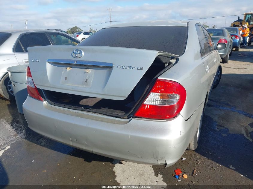 2004 Toyota Camry Le VIN: 4T1BE30K14U294158 Lot: 43200612