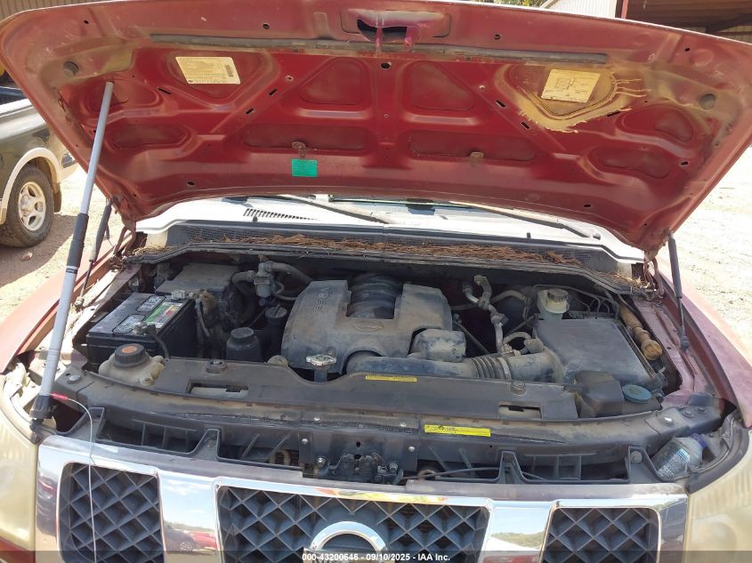 2005 Nissan Titan Se VIN: 1N6BA06A75N526963 Lot: 43200646