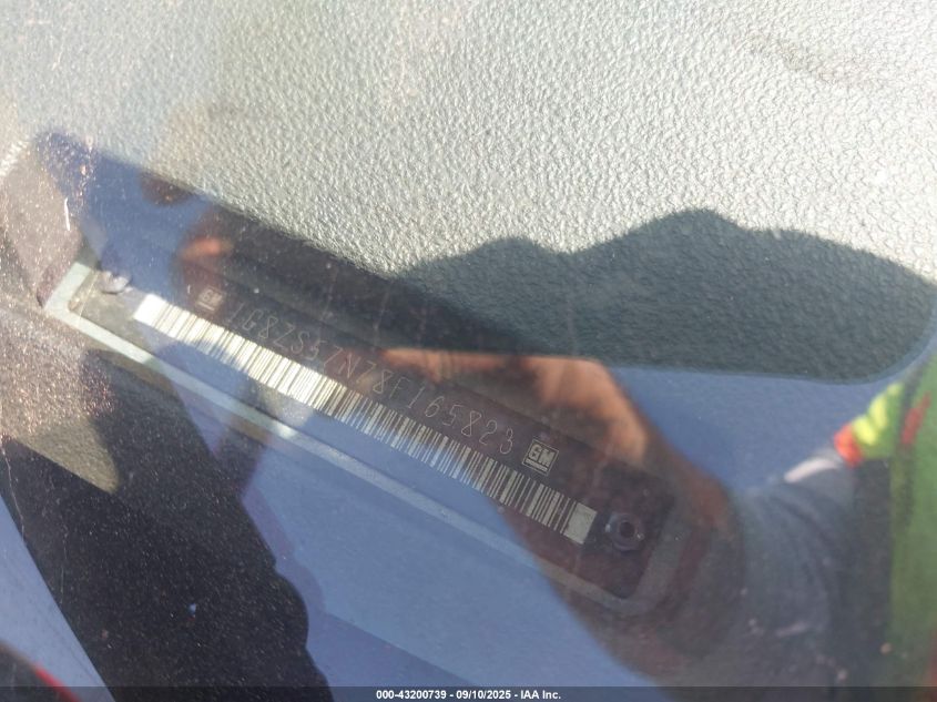 2008 Saturn Aura Xe VIN: 1G8ZS57N78F165823 Lot: 43200739