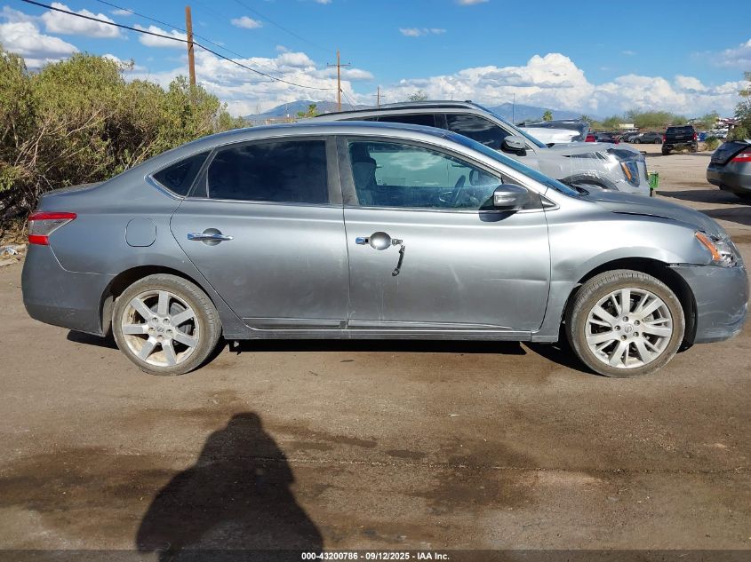 2014 Nissan Sentra Sl VIN: 3N1AB7AP2EY341967 Lot: 43200786