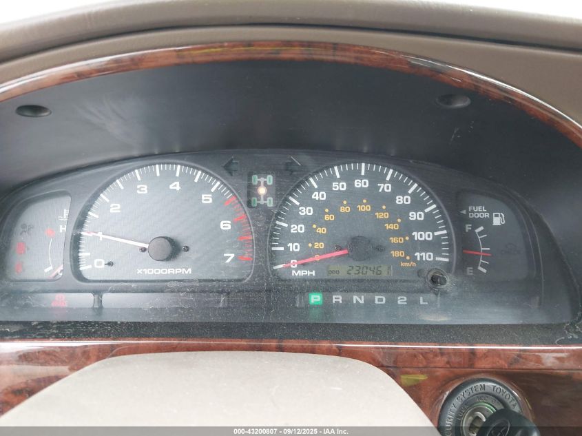 2000 Toyota 4Runner Limited V6 VIN: JT3HN87R4Y9039953 Lot: 43200807