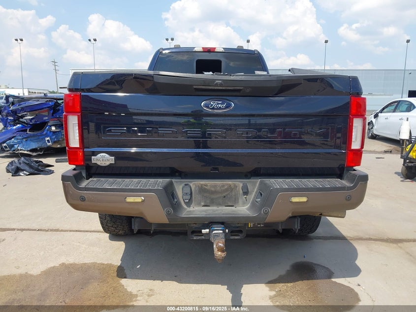 2022 Ford F-350 King Ranch VIN: 1FT8W3BT9NED04027 Lot: 43200815