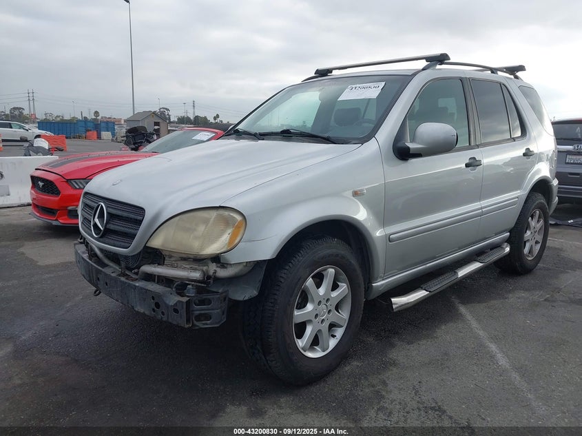 1999 Mercedes-Benz Ml 430 silver other gasoline 4JGAB72E8XA051536 photo #3