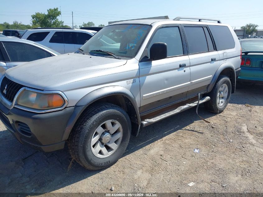 2002 Mitsubishi Montero Sport Xls VIN: JA4LS31R02J038051 Lot: 43200890