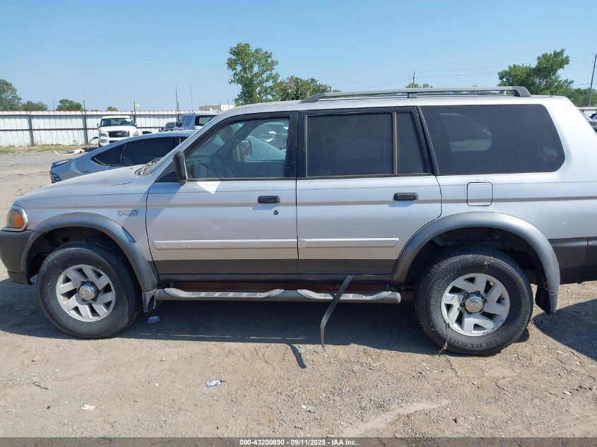 2002 Mitsubishi Montero Sport Xls VIN: JA4LS31R02J038051 Lot: 43200890