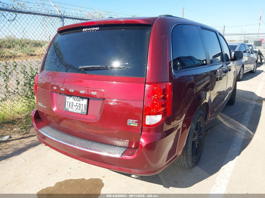 Vin: 2c4rdgeg5kr739450, lot: 43695340, dodge grand caravan gt 20194
