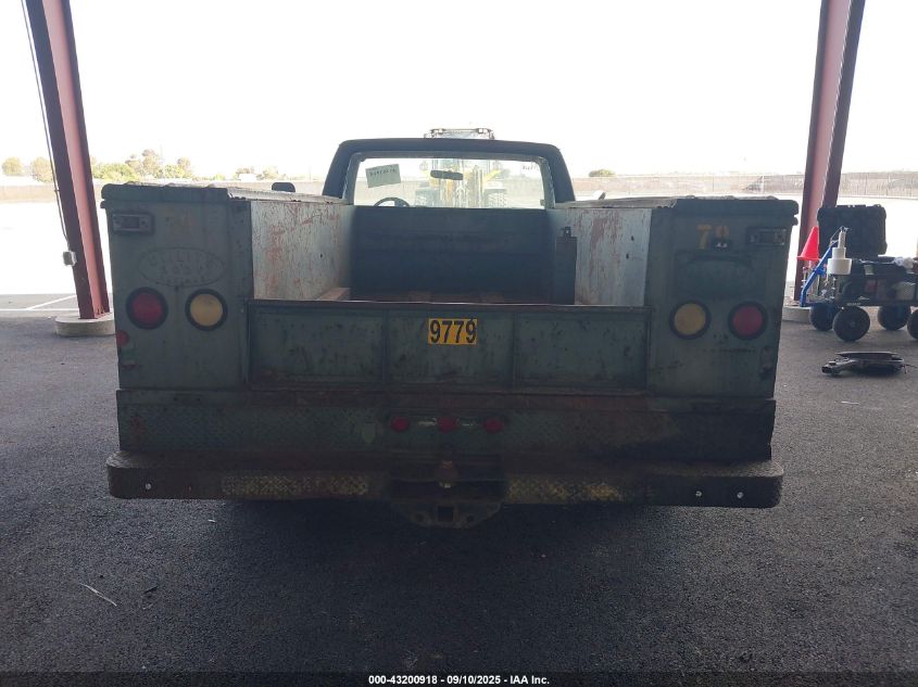 1987 Ford F350 VIN: 1FDKF37L3HKB05376 Lot: 43200918