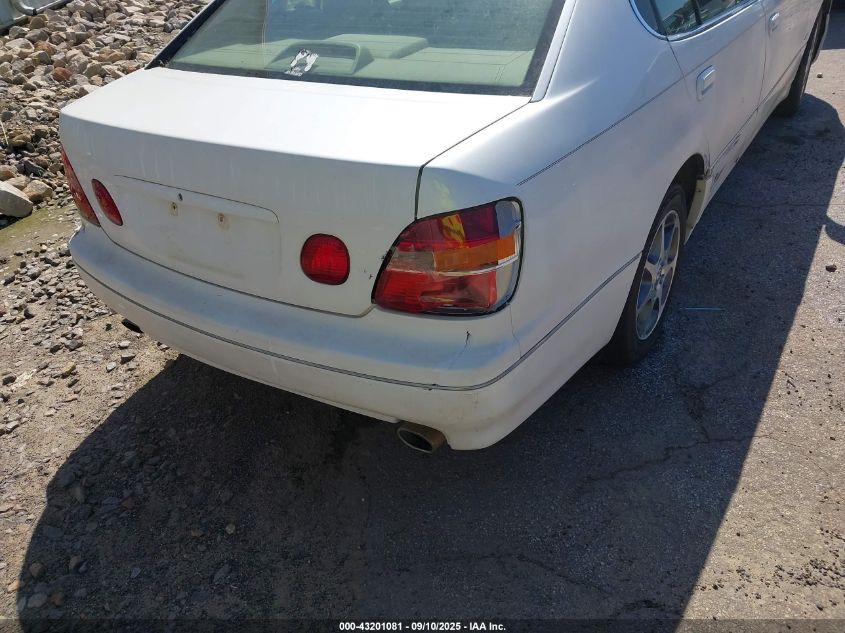 2000 Lexus Gs 300 VIN: JT8BD68S0Y0107470 Lot: 43201081