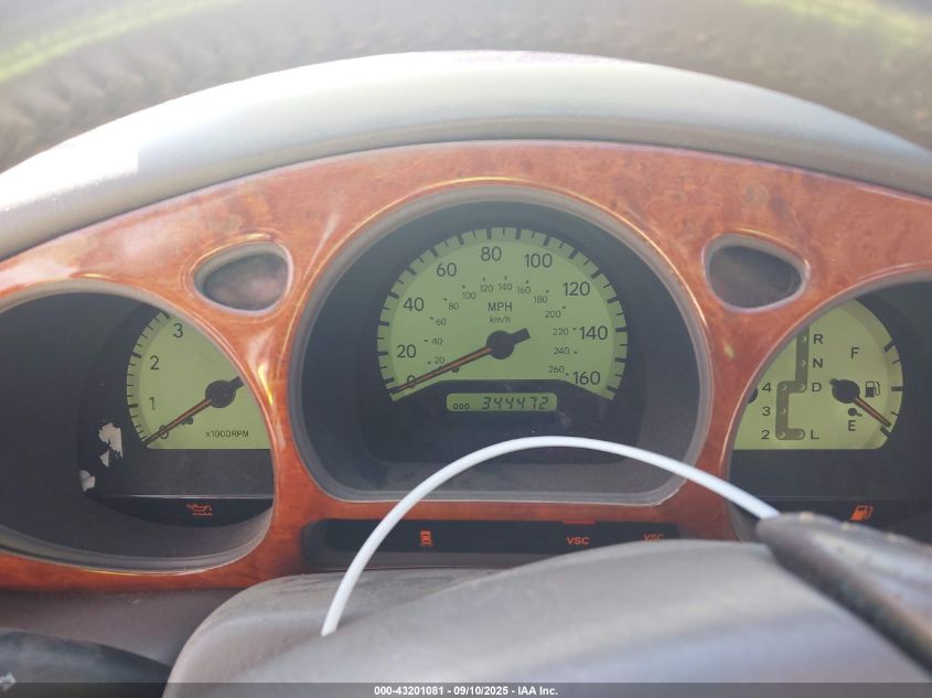 2000 Lexus Gs 300 VIN: JT8BD68S0Y0107470 Lot: 43201081